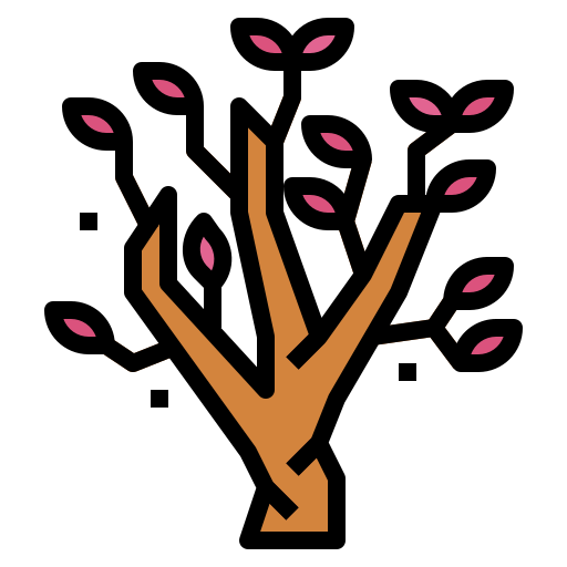 Magnolia Smalllikeart Lineal Color icono