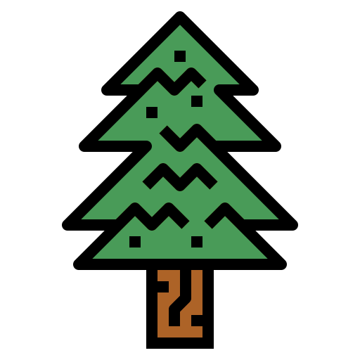 Pine Smalllikeart Lineal Color icon