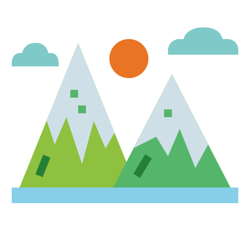 山 Smalllikeart Flat icon