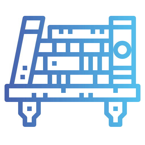 półka na książki Smalllikeart Gradient ikona