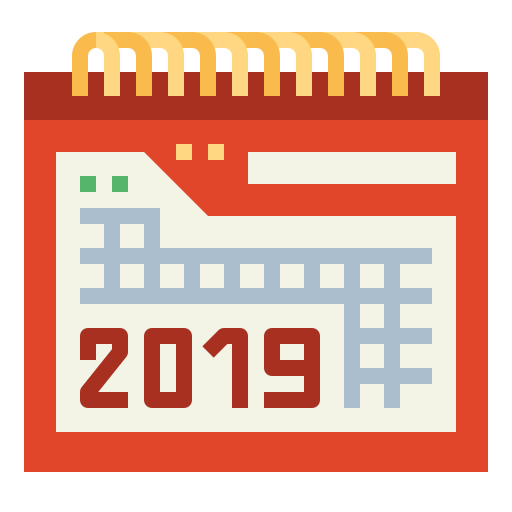 kalender Smalllikeart Flat icon