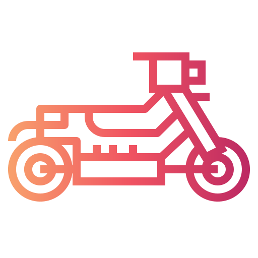 Motocicleta Smalllikeart Gradient icono