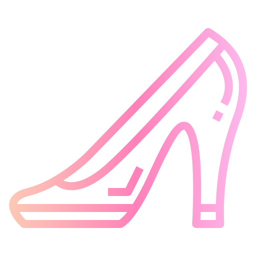 High heel Smalllikeart Gradient icon