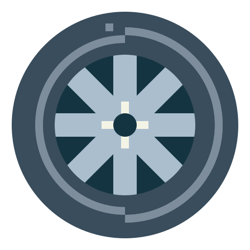 타이어 Smalllikeart Flat icon