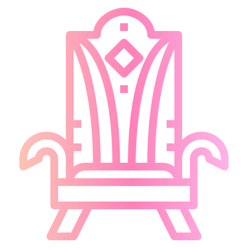 trône Smalllikeart Gradient Icône