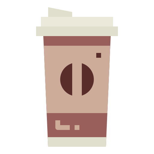 커피 컵 Smalllikeart Flat icon