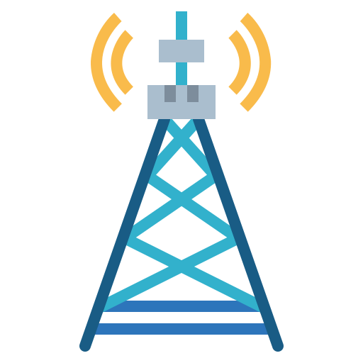 antenne Smalllikeart Flat icon