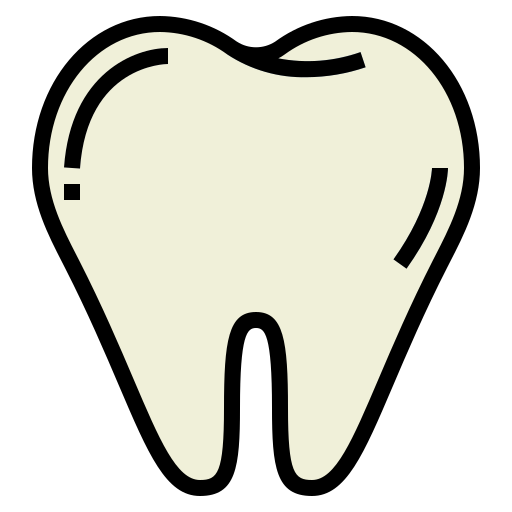 Зуб Smalllikeart Lineal Color иконка