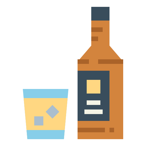 お酒 Smalllikeart Flat icon