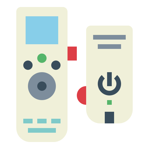 Remote control Smalllikeart Flat icon