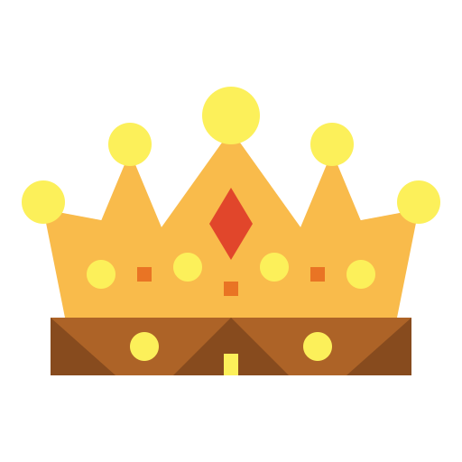 kroon Smalllikeart Flat icoon