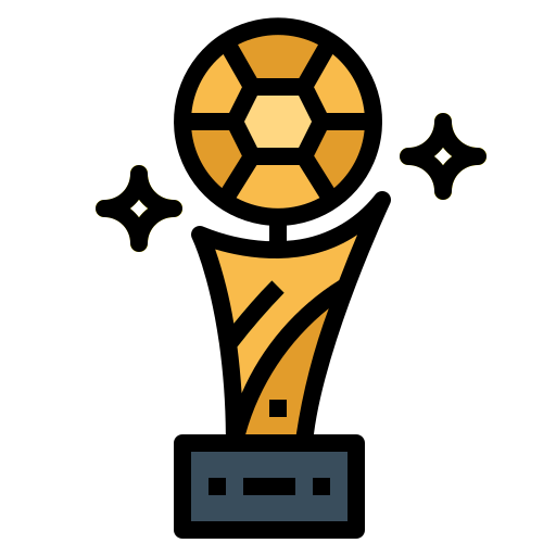 Trophy Smalllikeart Lineal Color icon