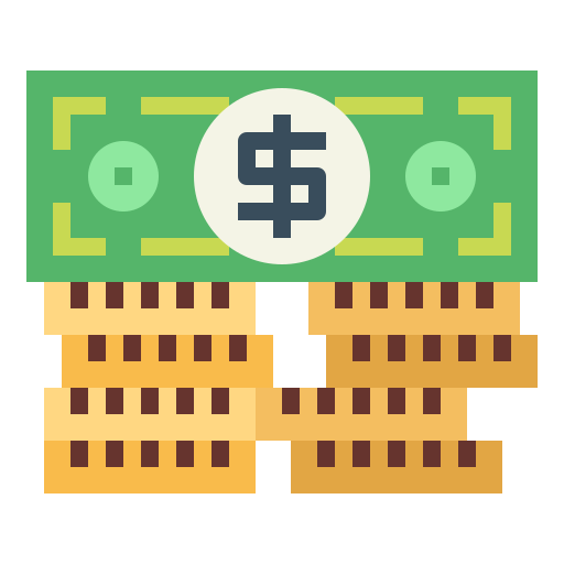 pieniądze Smalllikeart Flat ikona