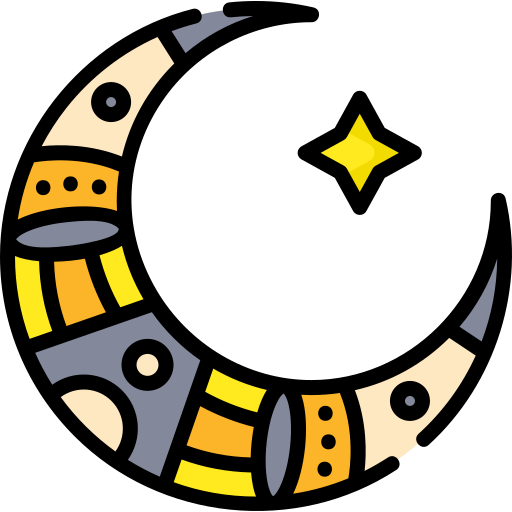Luna Special Lineal color icono