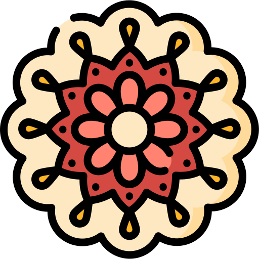 Mandala Special Lineal color icono