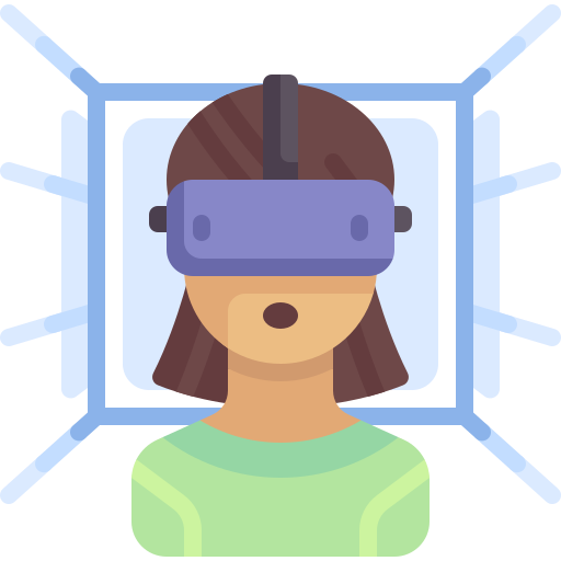 virtuele realiteit Special Flat icoon