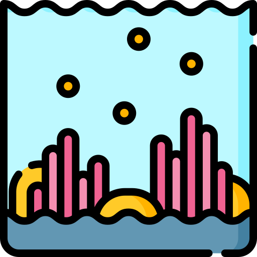 rafa koralowa Special Lineal color ikona