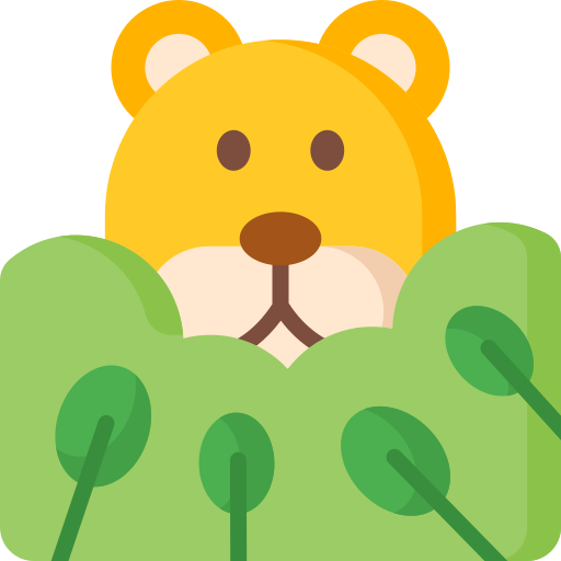 Медведь гризли Special Flat иконка