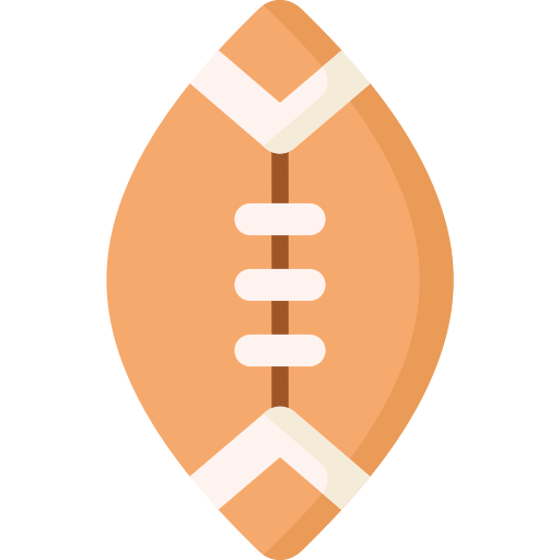 Pelota de rugby Special Flat icono