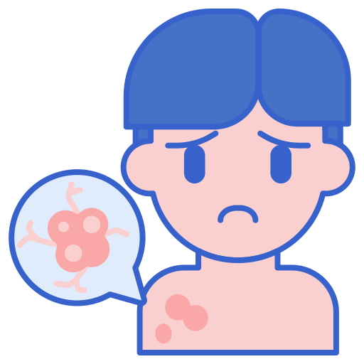 Cáncer Flaticons Lineal Color icono