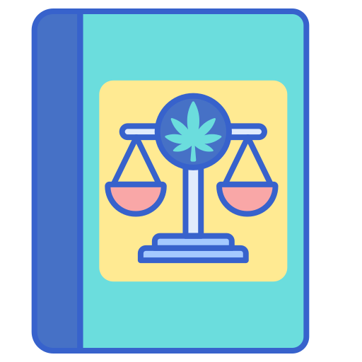 Cannabis law Flaticons Lineal Color icon