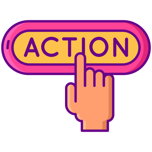 Call to action Flaticons Lineal Color icon
