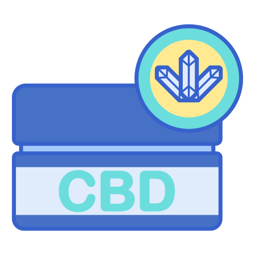 cbd-kristalle Flaticons Lineal Color icon