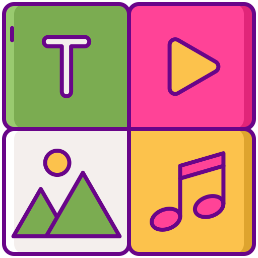 inhalt Flaticons Lineal Color icon