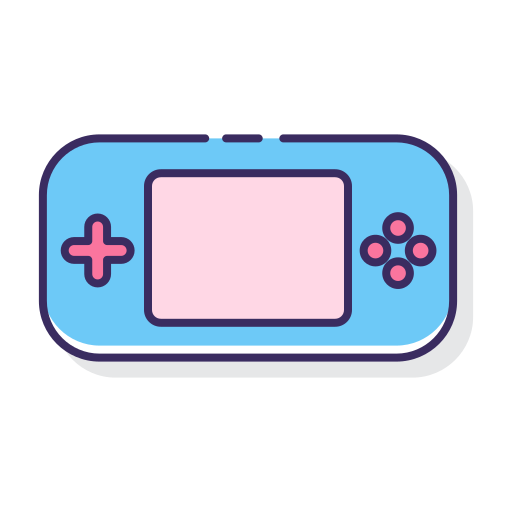 handheld-konsole Flaticons Lineal Color icon