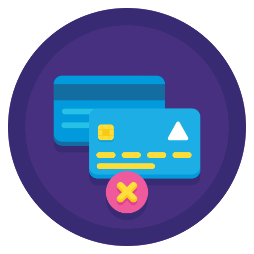 Insufficient funds Flaticons Flat Circular icon