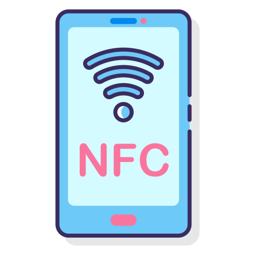 Nfc Flaticons Lineal Color icon