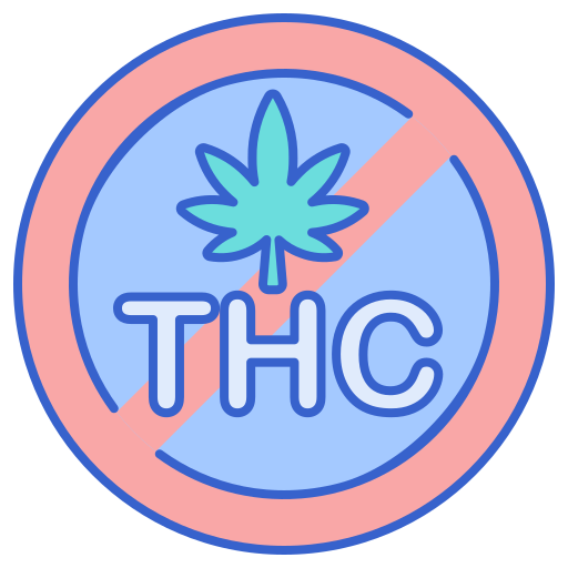 No thc Flaticons Lineal Color icon