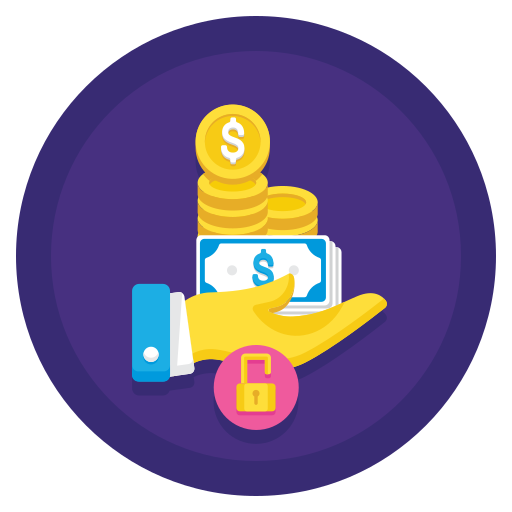 Unsecured loan Flaticons Flat Circular icon