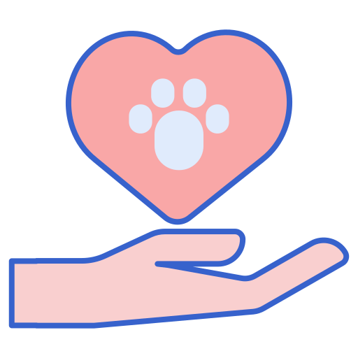 Pet care Flaticons Lineal Color icon