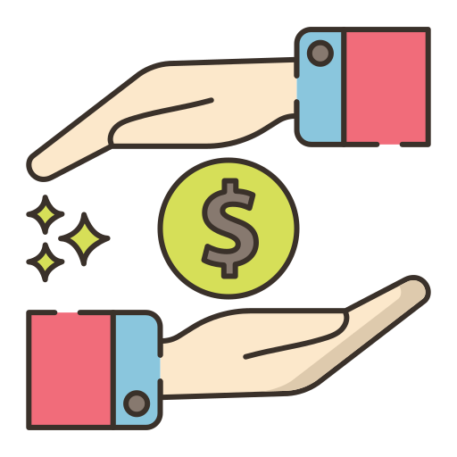 Cash on delivery Flaticons Lineal Color icon