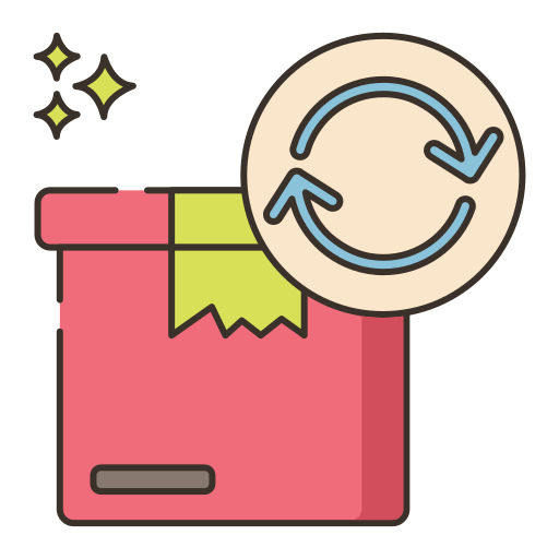 교환 Flaticons Lineal Color icon