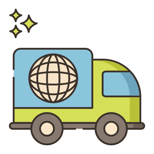 transporte Flaticons Lineal Color icono