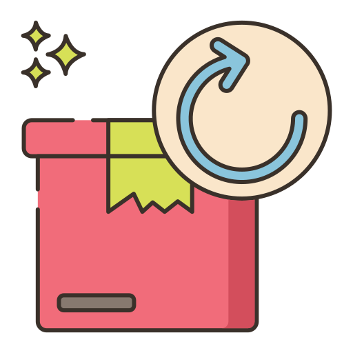 Return Flaticons Lineal Color icon
