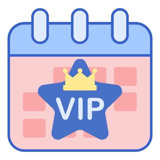 vip-evenement Flaticons Lineal Color icoon