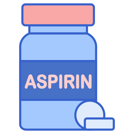 Аспирин Flaticons Lineal Color иконка