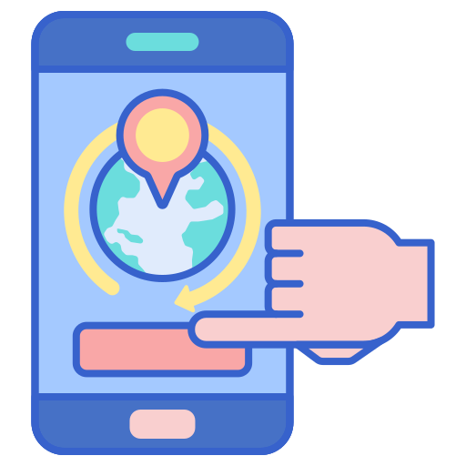 Booking app Flaticons Lineal Color icon