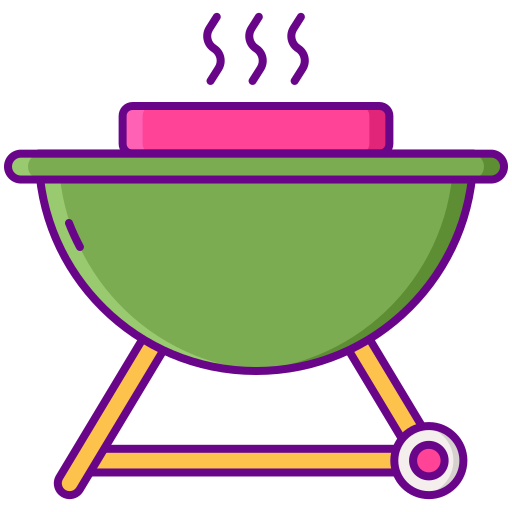 un barbecue Flaticons Lineal Color Icône