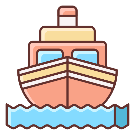 Cruise Flaticons Lineal Color icon