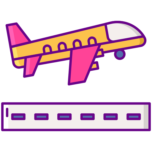 Take off Flaticons Lineal Color icon