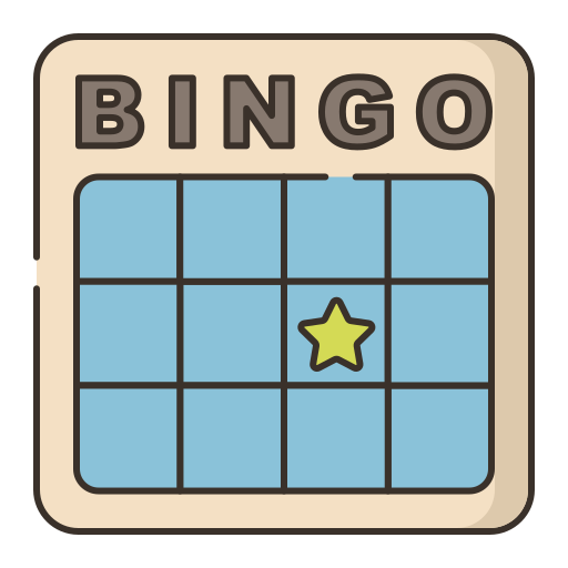 bingo Flaticons Lineal Color Icône