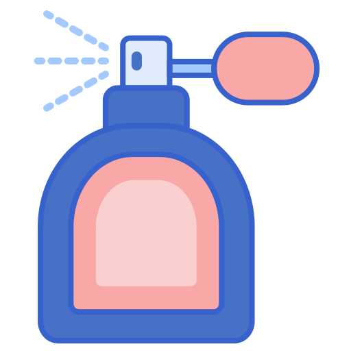 perfumy Flaticons Lineal Color ikona
