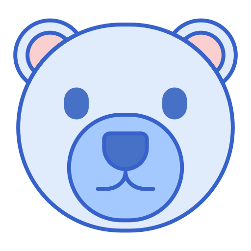 Polar bear Flaticons Lineal Color icon