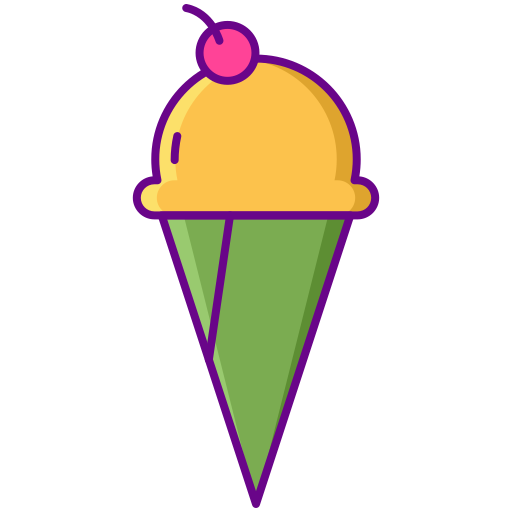 helado Flaticons Lineal Color icono