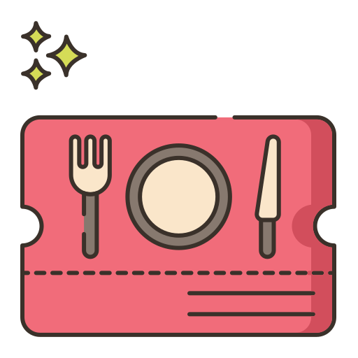 Dining Flaticons Lineal Color icon