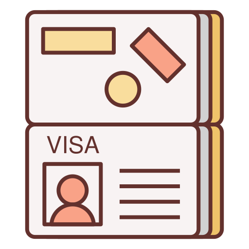 Visa Flaticons Lineal Color icon